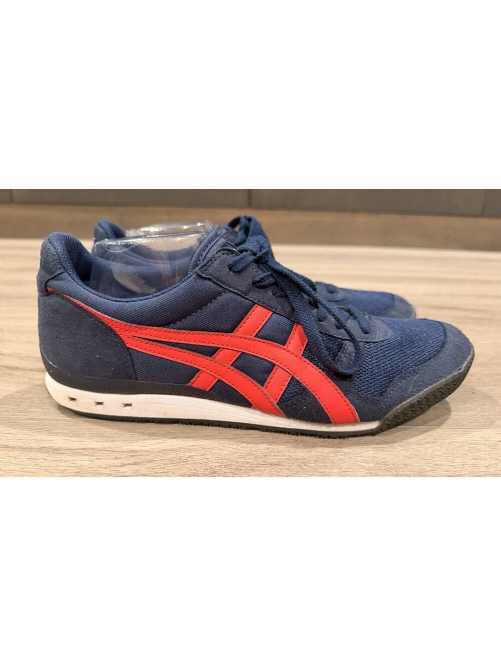 *READ* ASICS Onitsuka Tiger Ultimate Sz 11 Peacoat Navy Red Running Mens Sneaker